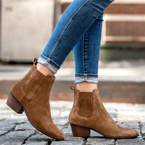 Womens Brown Leather Boots