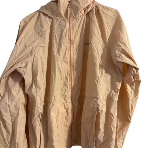 cute columbia rain coat/ wind breaker:) #columbia... - Depop