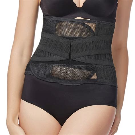 Defitshape Women's Postpartum Belly Band Waist Belt Belly Fat Binding ...
