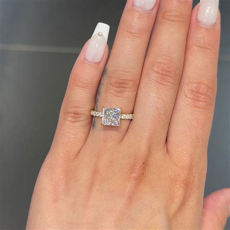 Princess Cut Engagement Rings