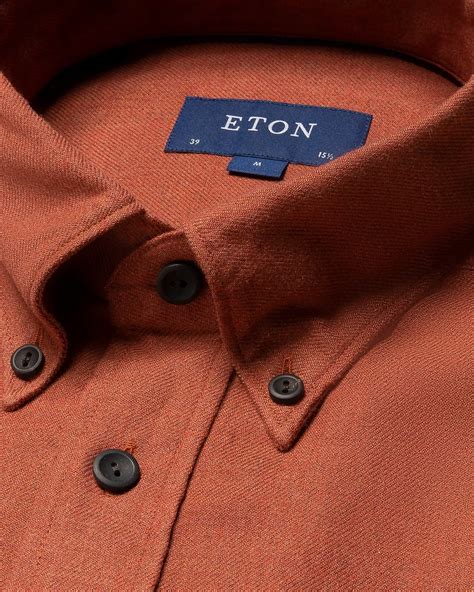 Red Flannel Shirt - Eton