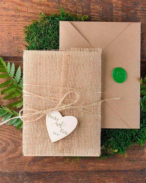 Diy Rustic Wedding Invitations