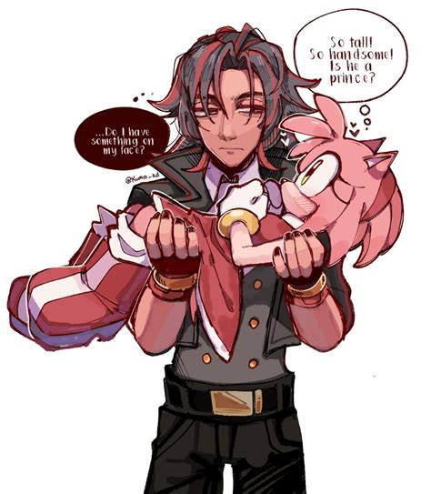 amy rose and shadow the hedgehog (sonic) drawn by kumo_zd | Danbooru