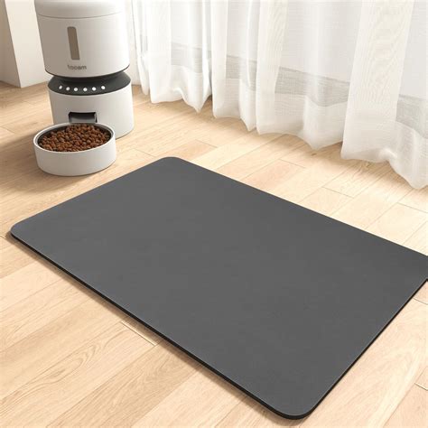 Amazon.com: MontVoo-Absorbent Pet Feeding Mat-No Stains Dog Mat for ...