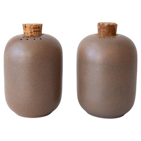 Mid Century Vintage Edith Heath Ceramic Salt and Pepper Shakers at 1stDibs