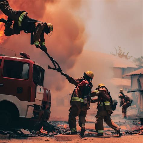 Rescue Missions: Fire Fighters Saving Lives in Nigeria
