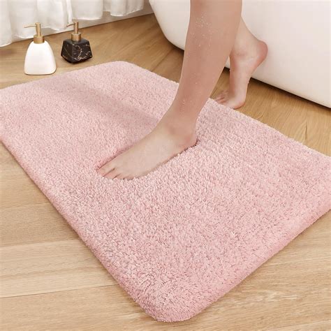 Baby Pink Bathroom Rug at Jake Town blog