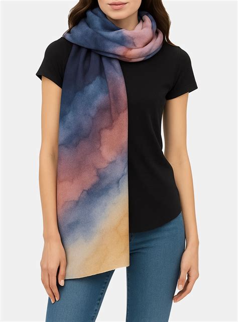 Custom Blanket Scarf. Personalised Blanket Scarf. Made in UK