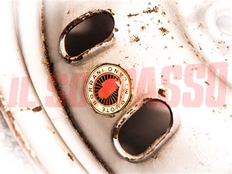 CERCHI RUOTA BORRANI 4 x 13 FIAT 850 FUORISERIE 1000 ABARTH ORIGINALI