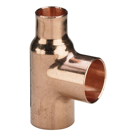 Teu redus, cupru, D 18 x 15 x 15 mm, 5130 | Dedeman