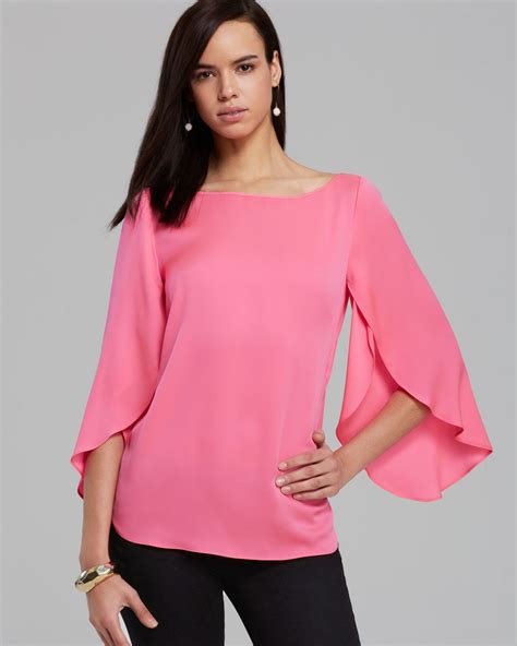 Ladies Blouse Pink at Frank Keith blog