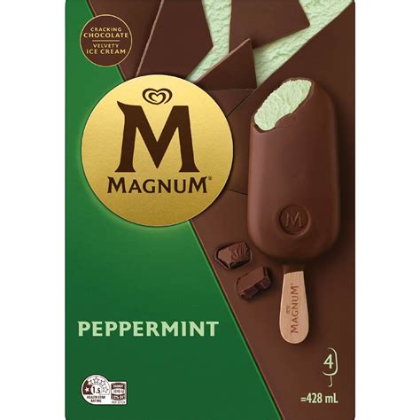 Calories in Magnum Ice Cream Peppermint calcount