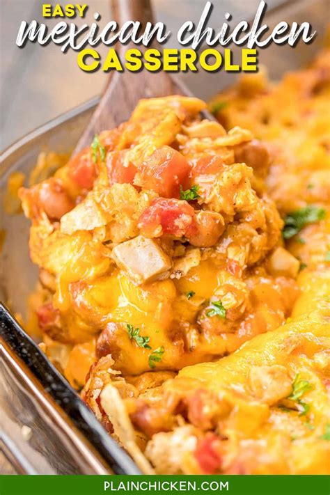 7 Best Ground chicken casserole ideas | chicken casserole, mexican food ...