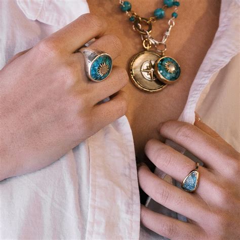 Kristal Chroma Dream Traveler Ring - Blue Sky - Waxing Poetic