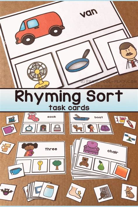 Rhyming Printables For Kindergarten - Printable Board Games