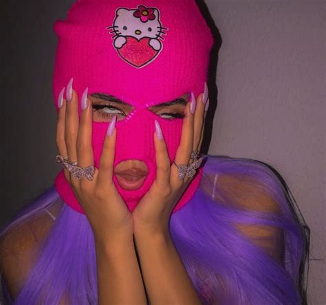 Girl Wearing Ski Mask Wallpaper at Audrey George blog