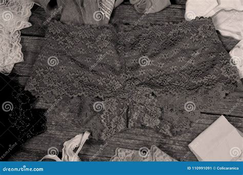 Panties on the floor stock image. Image of thongs, color - 110991091