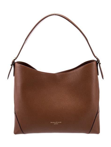 Tod's Leather Shoulder Bag - Brown Shoulder Bags, Handbags - TOD146409 ...