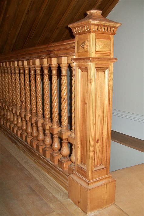 Wooden Stair Post