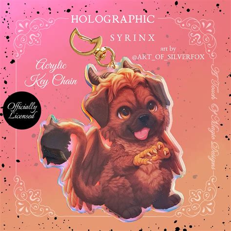 Acrylic Key Chain Syrinx the Chimera Crescent City Officially Licensed ...