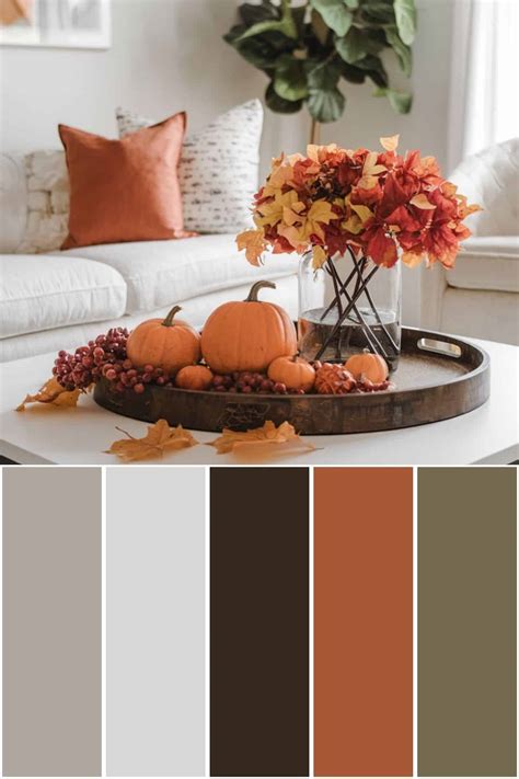 Fall Color Palette Inspired by Fall Leaves - With Hex Codes