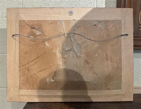 19th Century Spanish Framed Repousse Silverplated on Copper "The Last ...