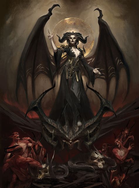 ArtStation - Lilith, Mother of Hatred