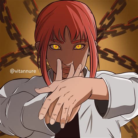 Chainsaw Man Makima Is Listening Panel at Christina Fenn blog