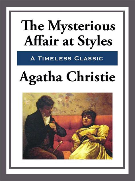 The Mysterious Affair at Styles eBook by Agatha Christie | Official ...