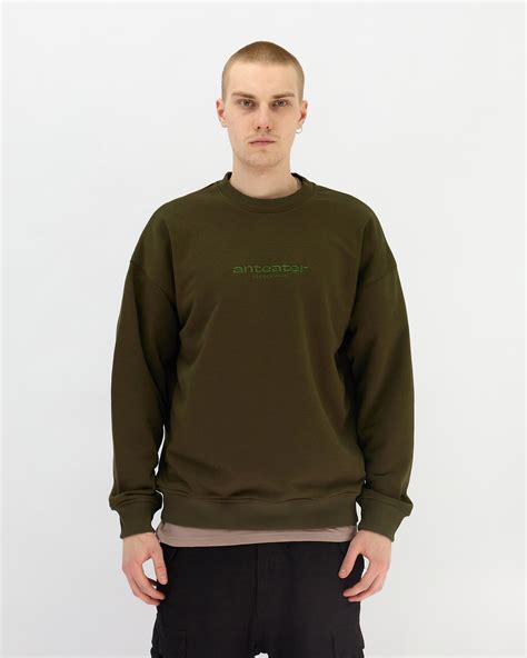 Толстовка Anteater Crewneck, артикул Crewneck-Haki-Anteater в магазине ...