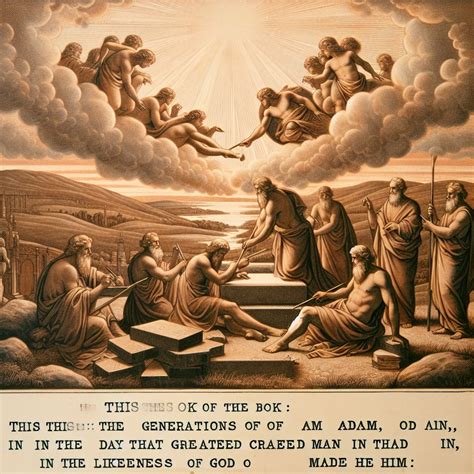 What does Genesis 5:1 mean? | Bible Art