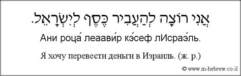 Изучайте фразы на иврите, снабженные аудиозаписями #37: Я хочу ...