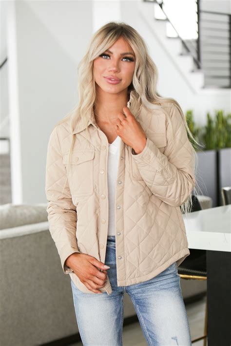 Lightweight Quilted Jacket – The Obsessions Boutique
