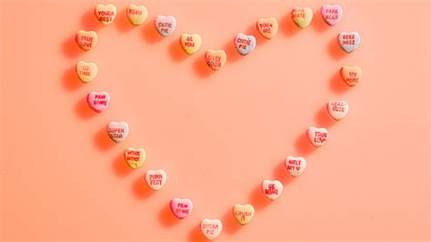 Valentines Day Heart Candy Wallpaper