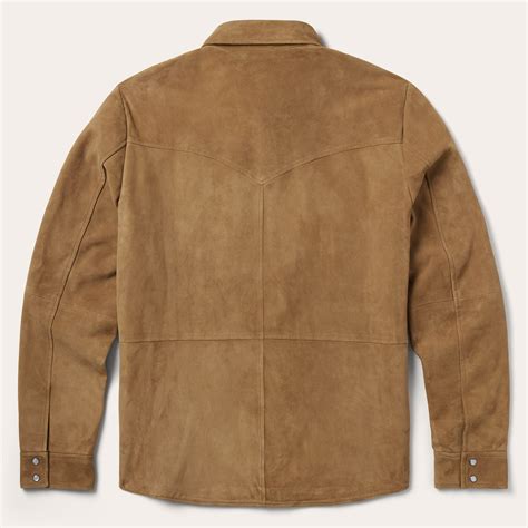 Suede Leather Shirt Jacket | Stetson