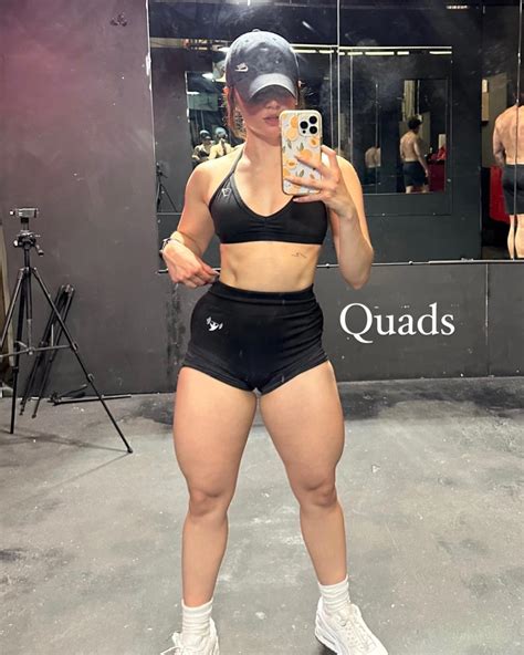 kaylee angelene | Some raw footage of last nights workout 🥴 add these quad exercises to your ...