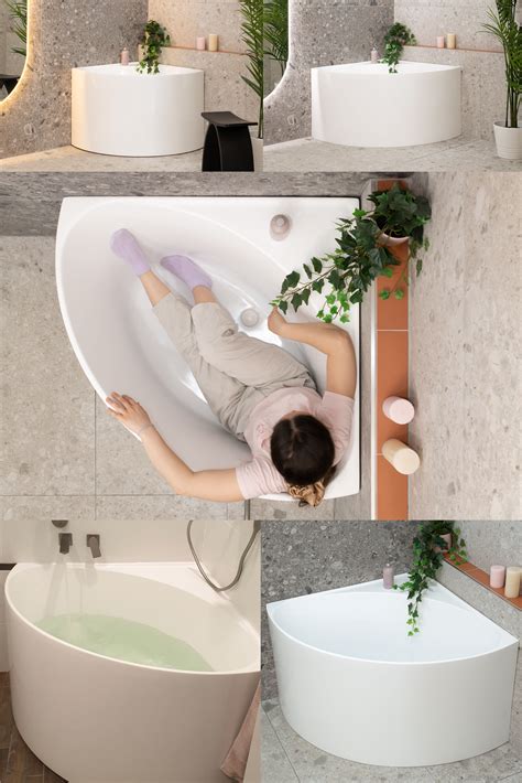 The Bathtub Solution for Small Bathroom | Small bathtub, Small bathroom ...