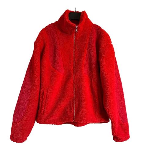 Systemic Red Teddy Fleece Jacket | WHAT’S ON THE STAR?