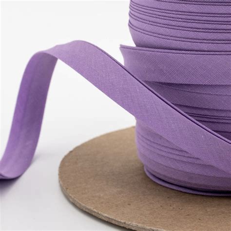 1/2" Violet Double Fold Bias Tape