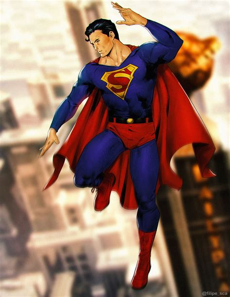 Golden Age Superman, Luis Filipe | Batman and superman, Dc comics ...