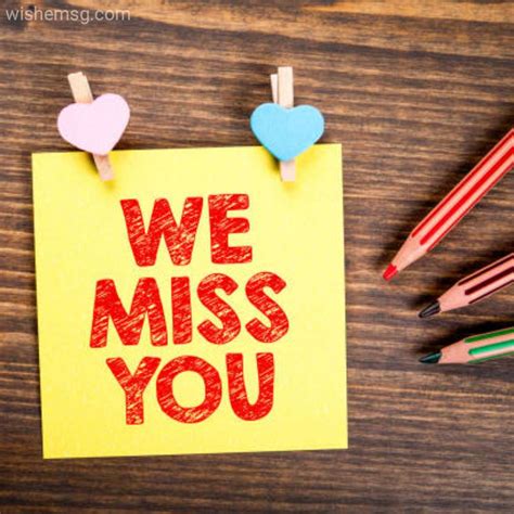 200+I Miss You Quotes to Your Family and Friends - Wishemsg.Com