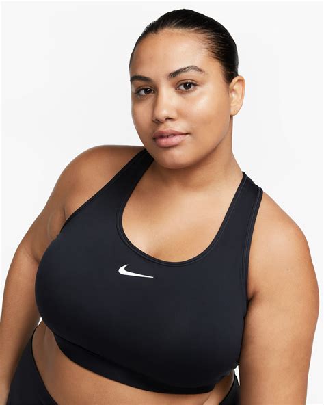 Nike Swoosh Medium Support Women's Padded Sports Bra (Plus Size). Nike LU