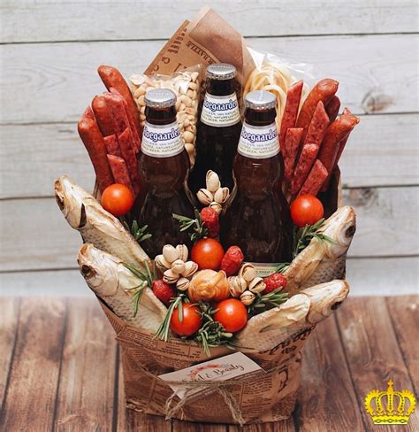 Пивные букеты, подарочные букеты с пивом и закусками заказать в Нижнем ...