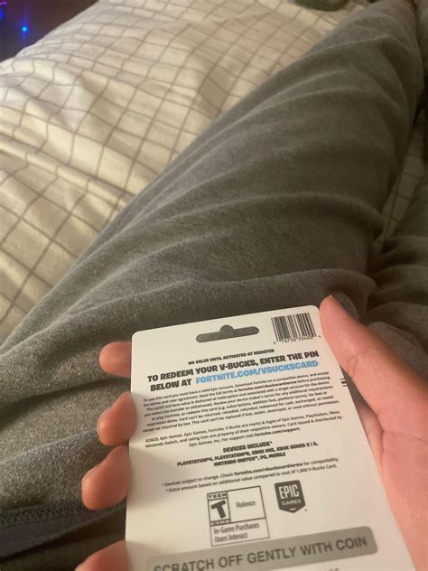 Still have this 5,000 Vbucks gift card which is retailed at $31.99 but ...