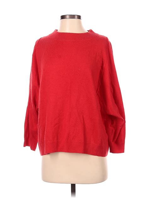 J.Crew Women Red Sweatshirt S | eBay