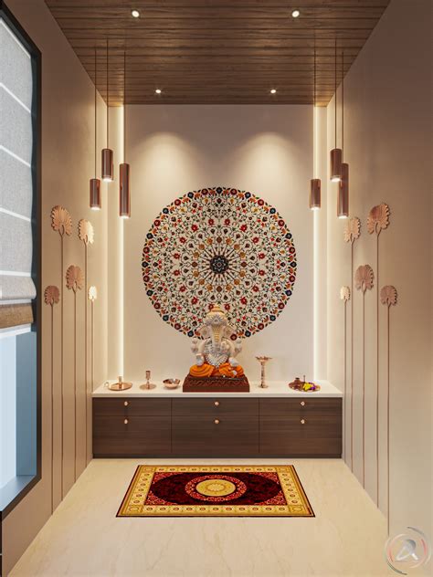 #Pooja room #mandir | Home interior design, Hall room design, Pooja ...