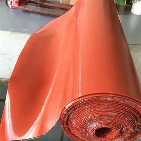 Heat Resistant Red Silicone Rubber Sheet Roll - Buy Silicone Rubber ...