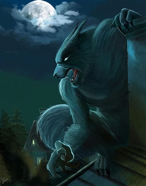 Werewolf fan art by holyhulk on DeviantArt