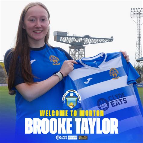 Brooke Taylor joins Morton Women - Greenock Morton FC