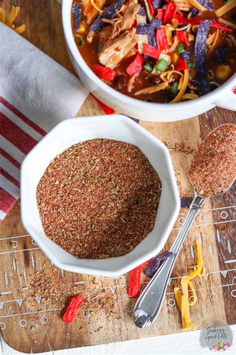 5-Minute Healthy Chicken Taco Seasoning Recipe • Seeking Good Eats